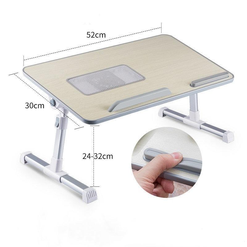 Adjustable Laptop Desk Stand Foldable Notebook Laptop Bed Table Can be Lifted Standing - Pacisia