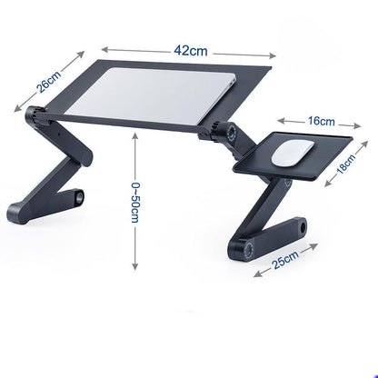 Aluminum Alloy Laptop Desk Folding Table - Pacisia