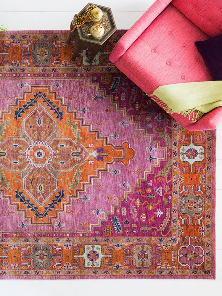 American Retro European Style Coffee Table Carpet - Pacisia