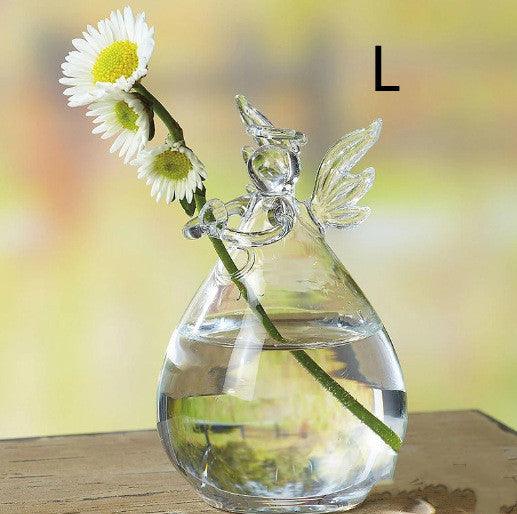 Angel Glass Looking At Your Vase - Pacisia