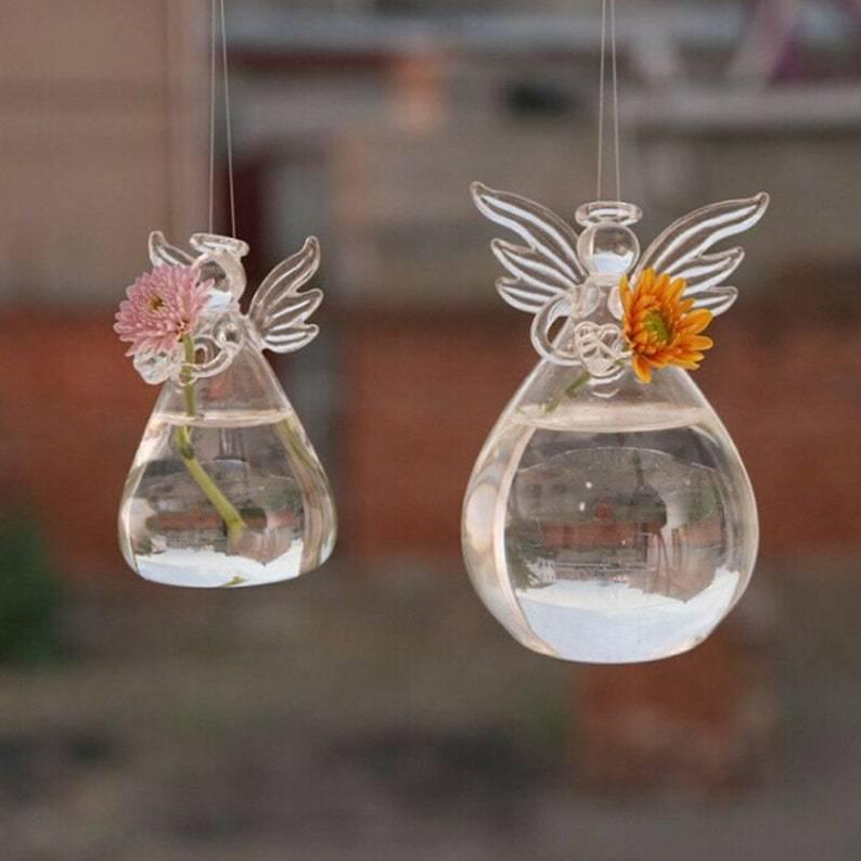 Angel Glass Looking At Your Vase - Pacisia