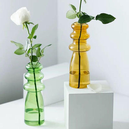 Art Home Decor Decoration Candy Color Threaded Vase - Pacisia