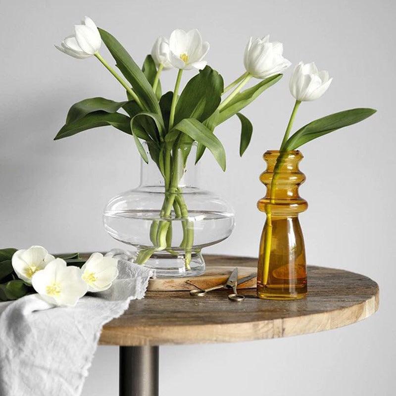 Art Home Decor Decoration Candy Color Threaded Vase - Pacisia