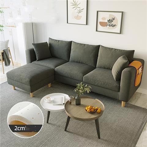 Aurora Bisectional Sofa - Crisp Dual Tones - Pacisia