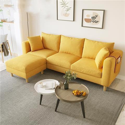 Aurora Bisectional Sofa - Crisp Dual Tones - Pacisia