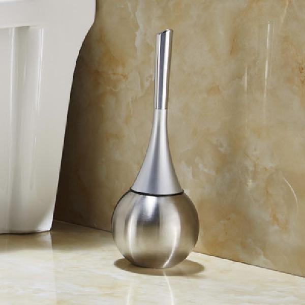 Creative European Bathroom Toilet Brush Bathroom Toilet Brush Rack Set Stainless Steel Cleaning Brush Toilet Cleaning Brush Brush - Pacisia