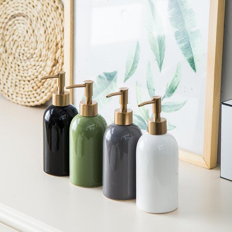 Bathroom Creative Ceramic Perfume Shower Gel Bottle - Pacisia