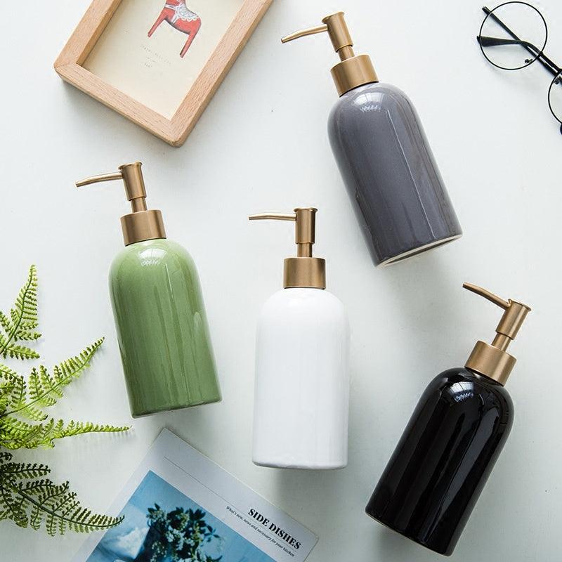 Bathroom Creative Ceramic Perfume Shower Gel Bottle - Pacisia