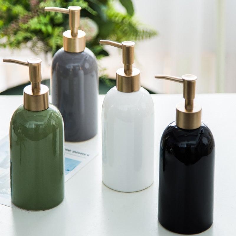 Bathroom Creative Ceramic Perfume Shower Gel Bottle - Pacisia