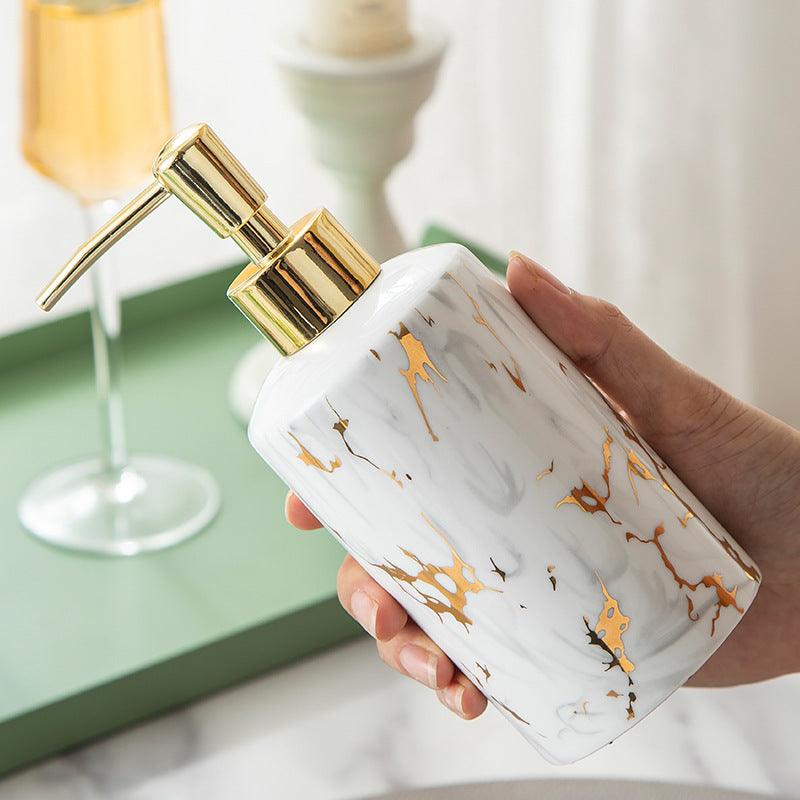 Bathroom Marble Bathroom Wash Kit Ceramic - Pacisia