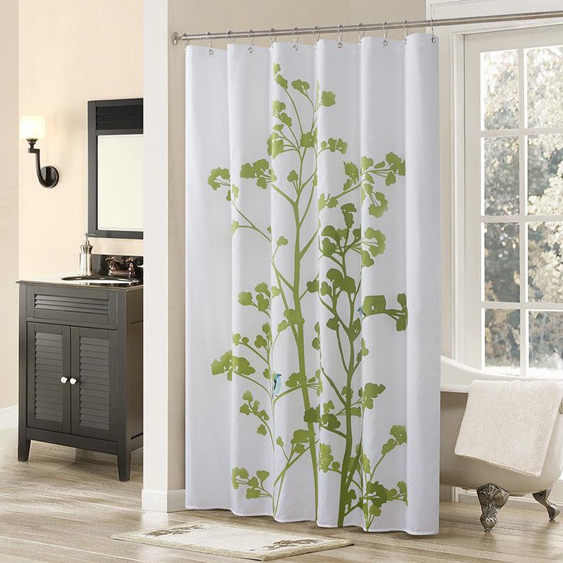 Bathroom Polyester Thickened Waterproof And Mildew Proof Shower Curtain - Pacisia