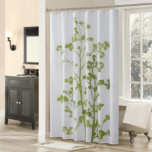 Bathroom Polyester Thickened Waterproof And Mildew Proof Shower Curtain - Pacisia
