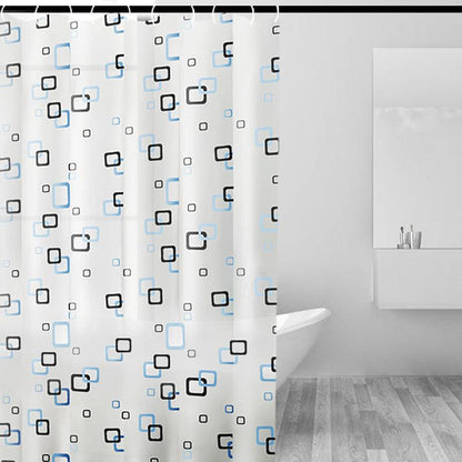 Bathroom Printing Waterproof Partition Shower Curtain - Pacisia