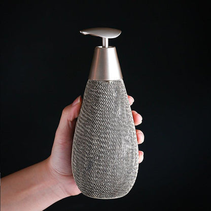 Bathroom Shower Gel Bottle Bottling Lotion Bathroom Ceramic - Pacisia