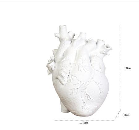 Shape Flower Vase Nordic Style Flower Pot Art Vases Sculpture Desktop Plant Pot For Home Decor Ornament Gifts - Pacisia