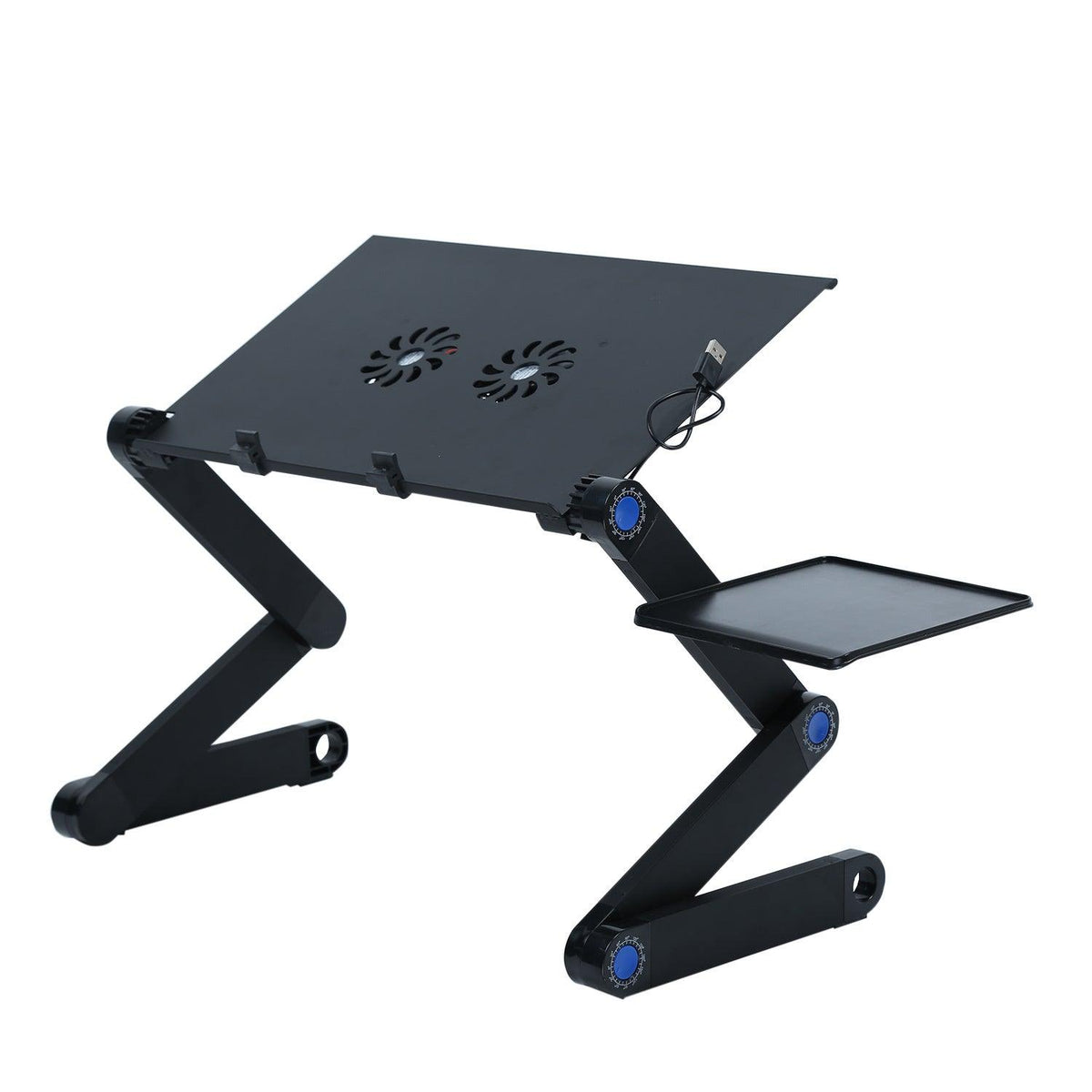 Bed Desk Lazy Aluminum Folding Small Table Cooling Laptop Desk Stand - Pacisia