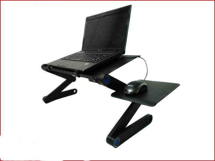 Bed Desk Lazy Aluminum Folding Small Table Cooling Laptop Desk Stand - Pacisia