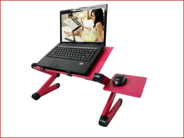 Bed Desk Lazy Aluminum Folding Small Table Cooling Laptop Desk Stand - Pacisia