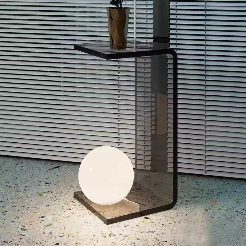Bedroom Acrylic Sofa Side Table - Pacisia