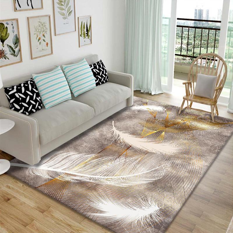 Bedroom Bedside Rug Rectangular Floor Mat - Pacisia