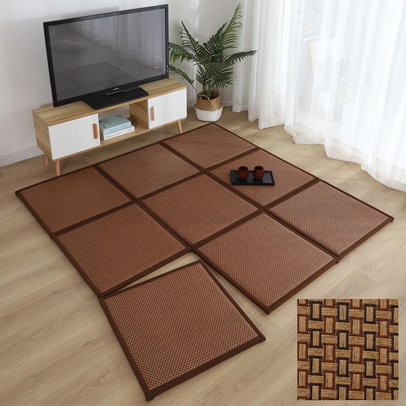 Bedside Carpet Patchwork Mat Rattan Summer Sky - Pacisia