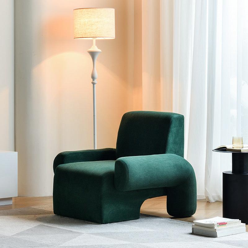 Bicolor Bouclé Comfort Chair - Pacisia