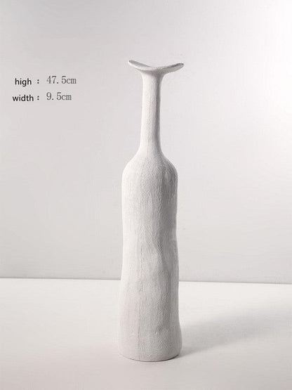 Black And White Creative Ceramic Vase Home Decoration - Pacisia