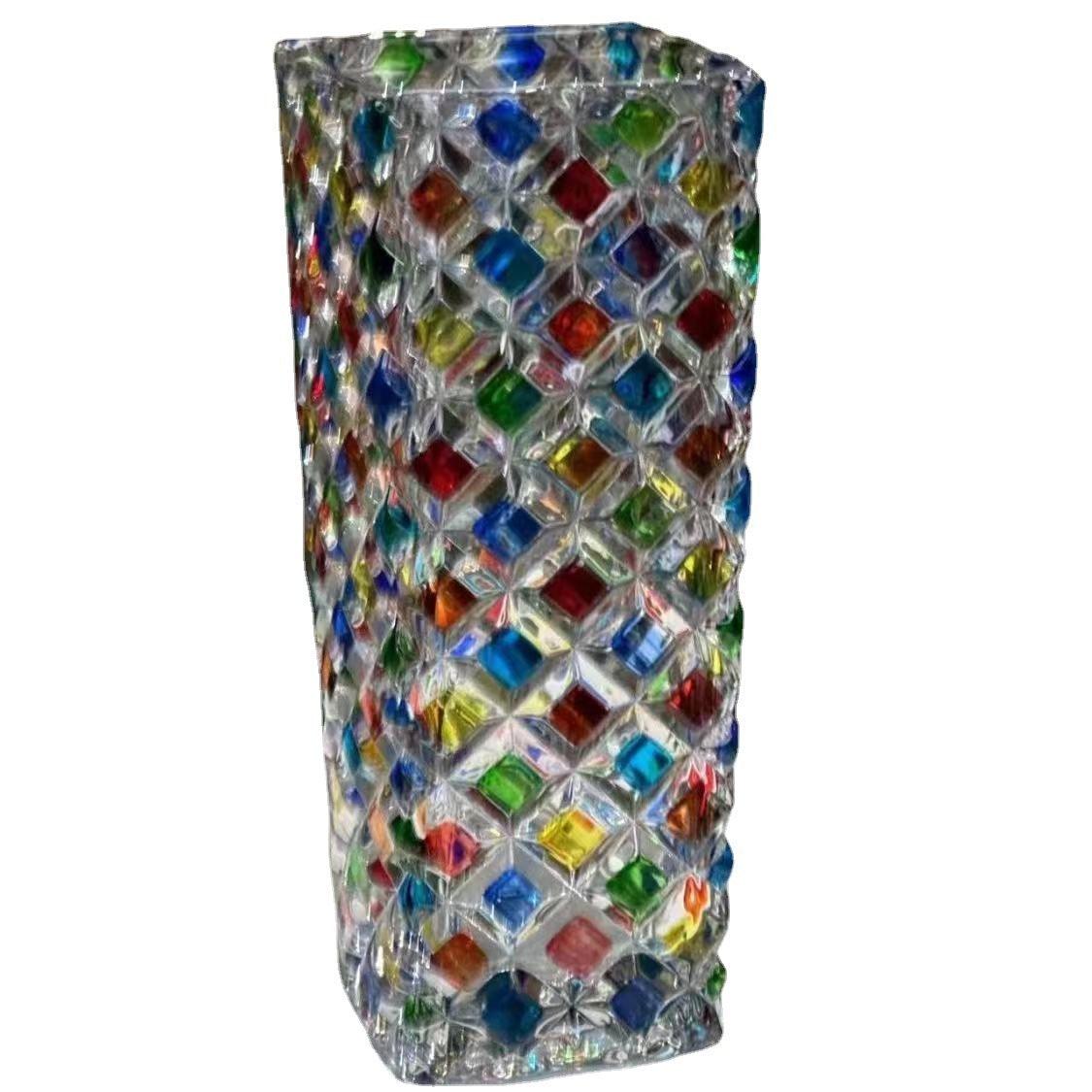Block Niche Weaving High Beauty Vase - Pacisia