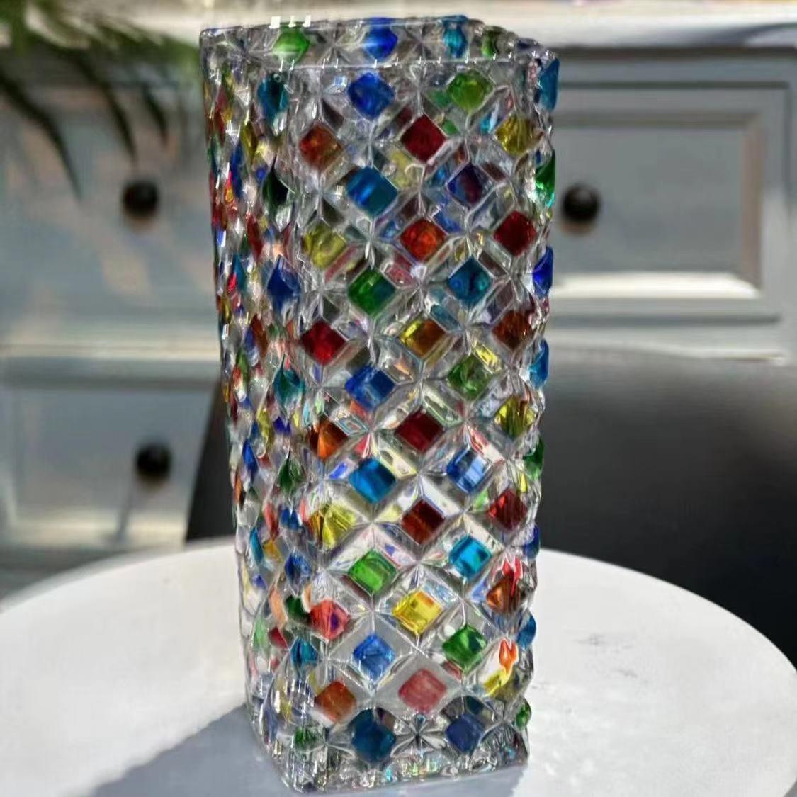 Block Niche Weaving High Beauty Vase - Pacisia