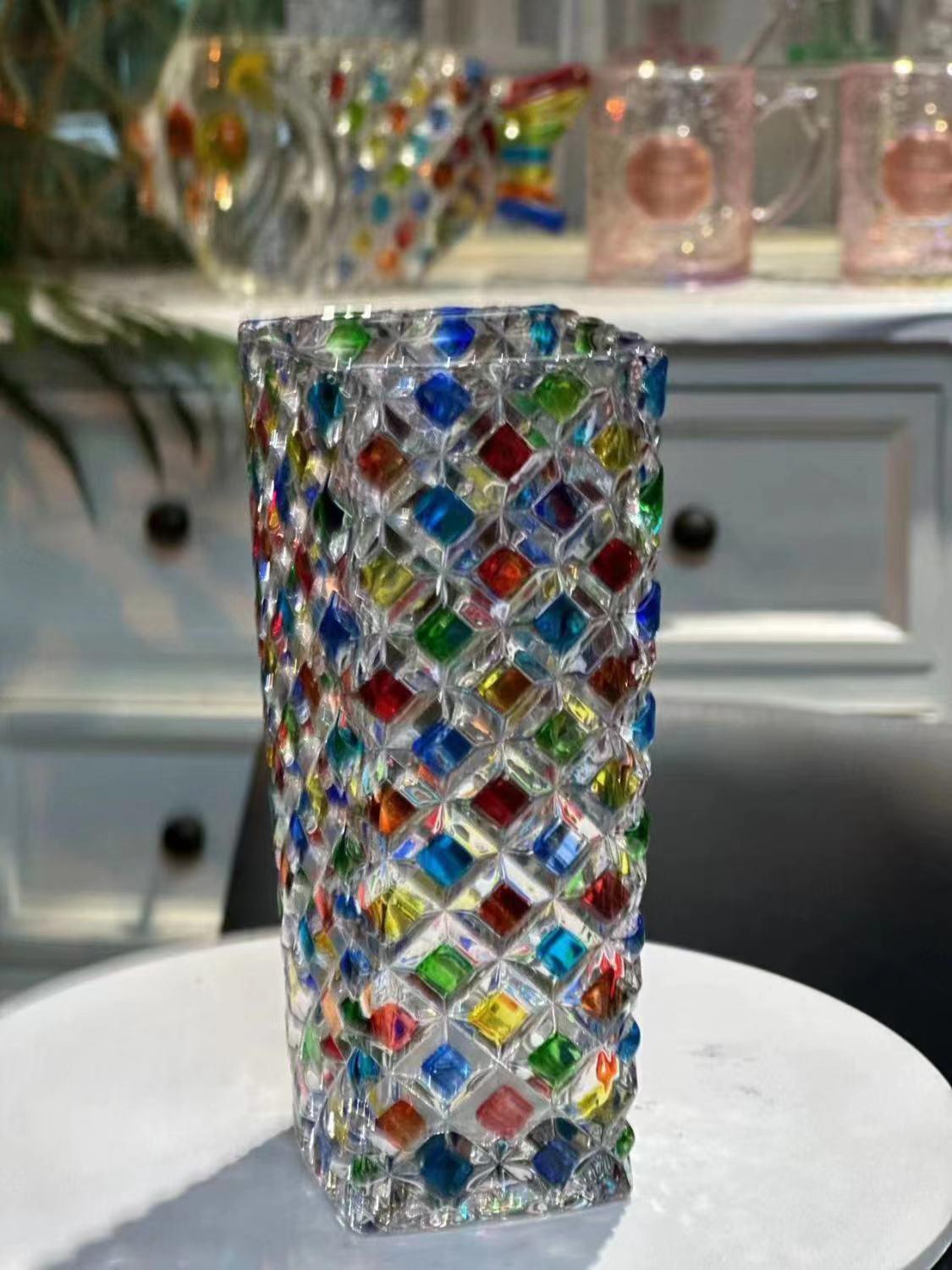 Block Niche Weaving High Beauty Vase - Pacisia