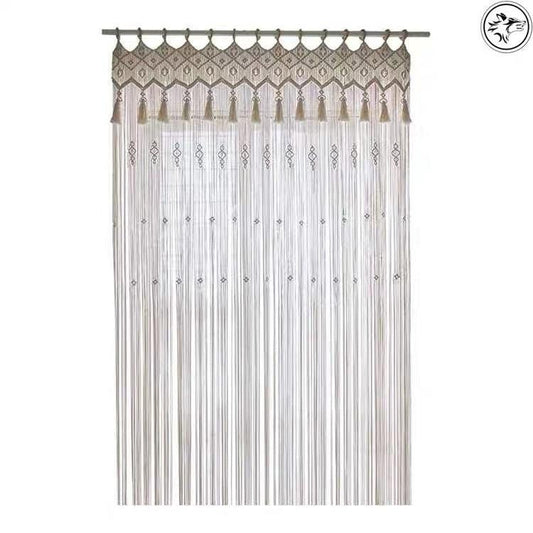 Bohemian Hand-Woven Tapestry Curtain Partition Bohemian Wedding Background Hanging Curtain Curtain Decoration - Pacisia