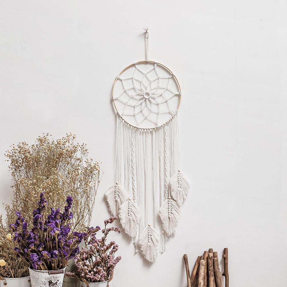 Bohemian hand-woven tapestry dream catcher - Pacisia