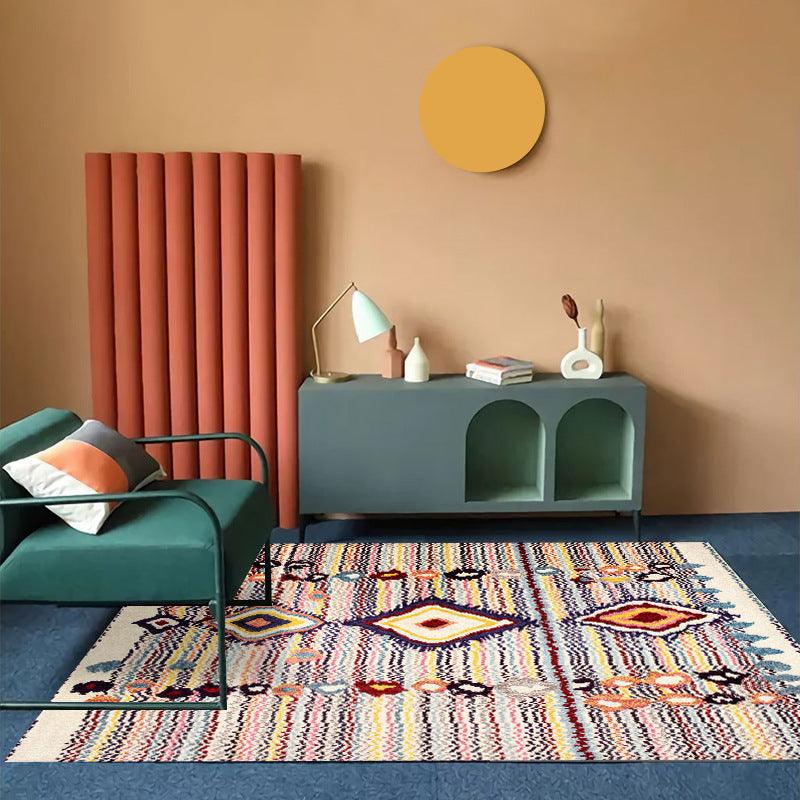 Bohemian Living Room Sofa Carpet Nordic Folk Style - Pacisia