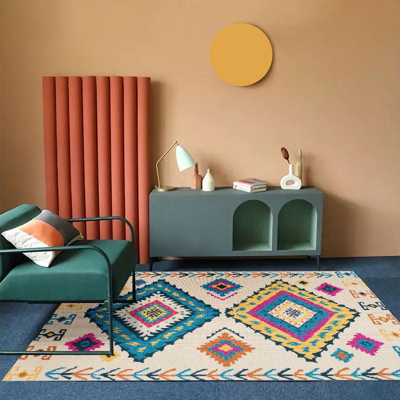 Bohemian Living Room Sofa Carpet Nordic Folk Style - Pacisia