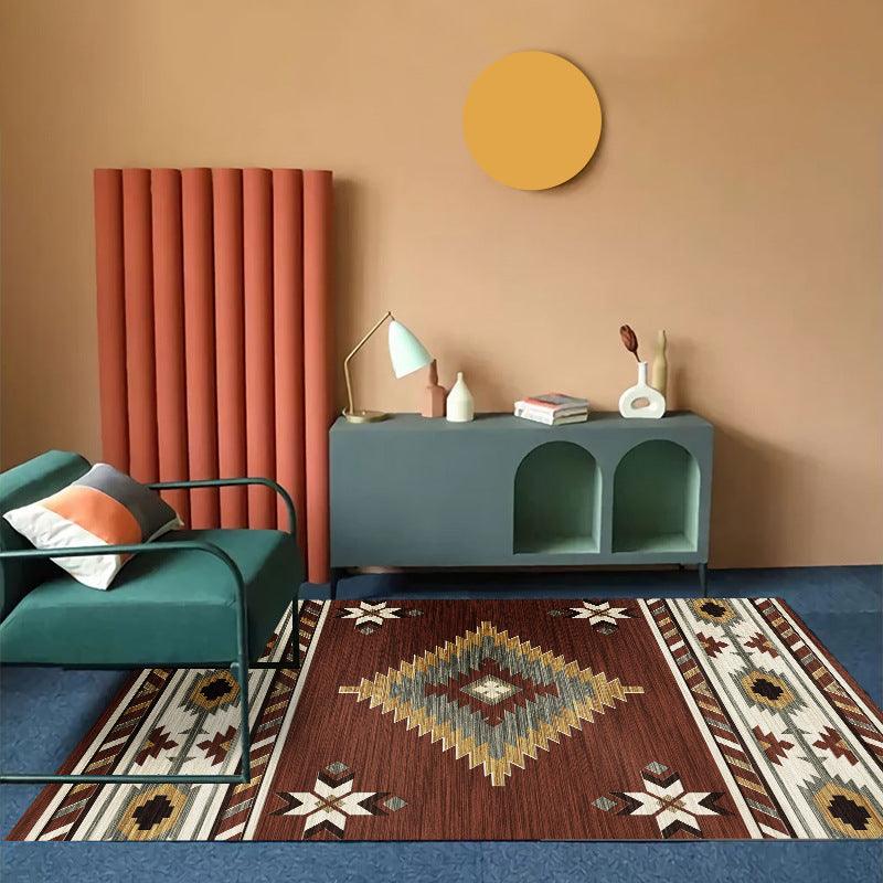 Bohemian Living Room Sofa Carpet Nordic Folk Style - Pacisia