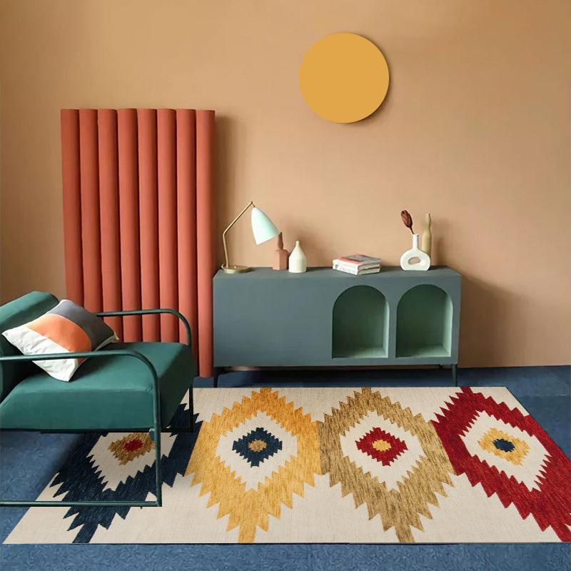 Bohemian Living Room Sofa Carpet Nordic Folk Style - Pacisia