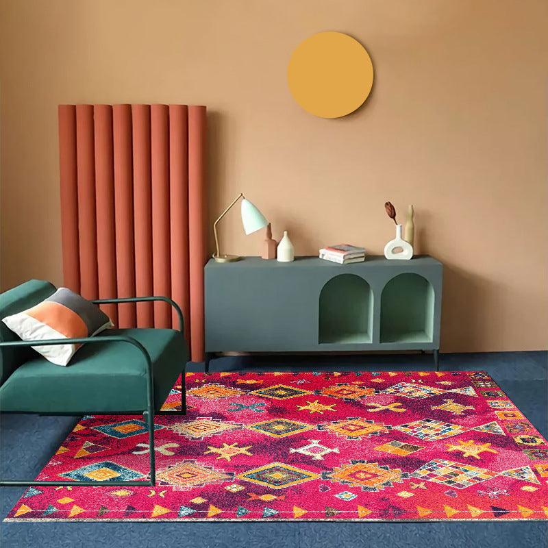 Bohemian Living Room Sofa Carpet Nordic Folk Style - Pacisia