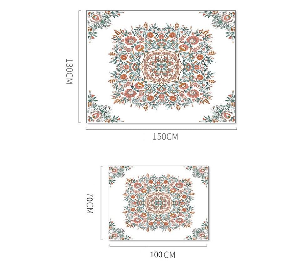 Bohemian retro print fashion tapestry - Pacisia
