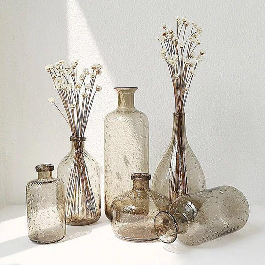 Bubble Glass Vase Home Decoration Vase Decoration Decoration - Pacisia