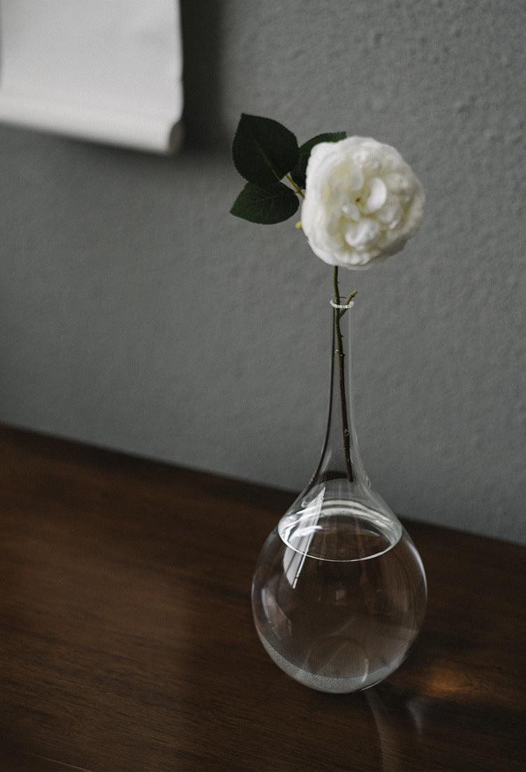 Japanese Style Cloud And Mist Vase Glass Transparent Flower Water Planting Flower Arrangement - Pacisia