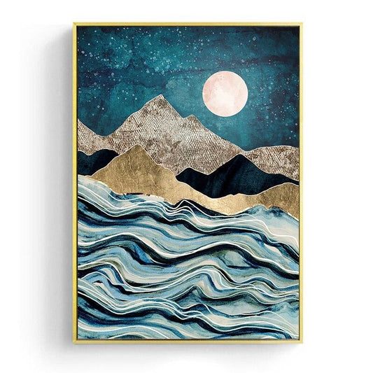 Canvas Core Spray Painting Frameless Painting - Pacisia