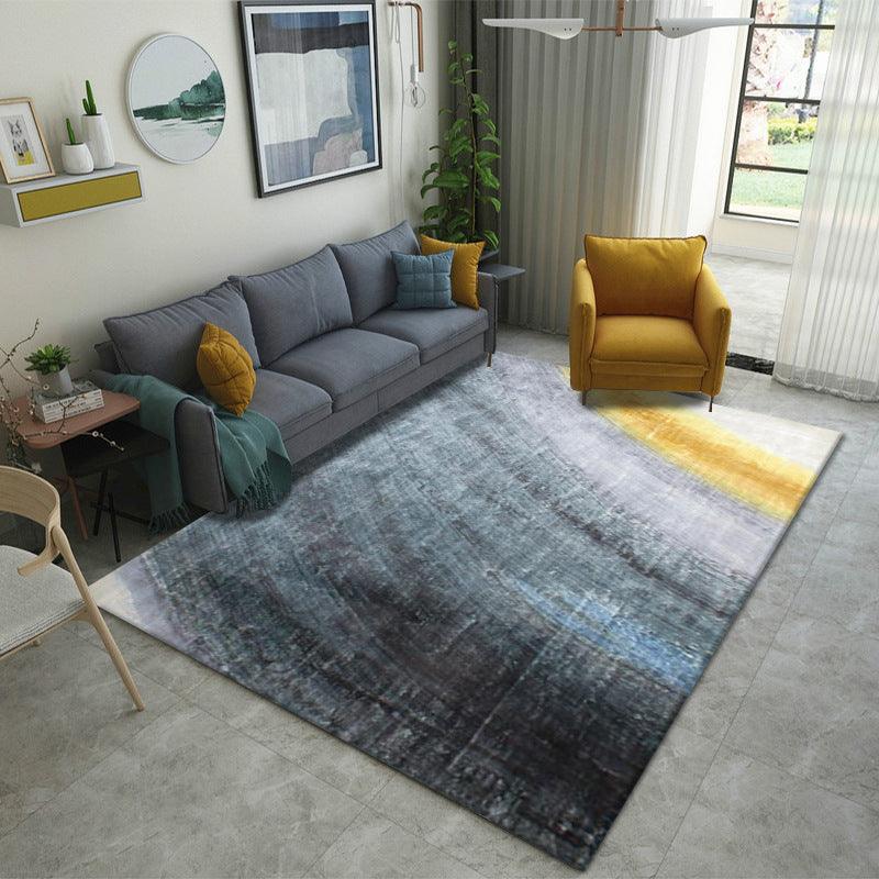 Carpet Light Luxury Villa Living Room Sofa Coffee Table Carpet Abstract Gradient Simple Bedroom Carpet Modern Minimalist Floor Mat - Pacisia