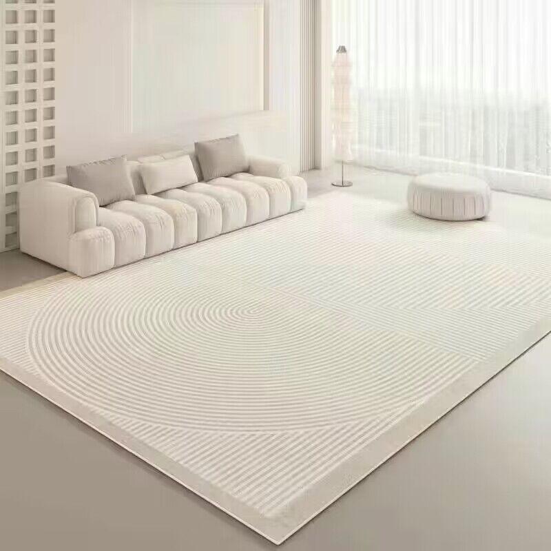 Carpetins Cream Style Light Luxury Advanced Bedroom Room Study Modern Sofa Table Carpet - Pacisia