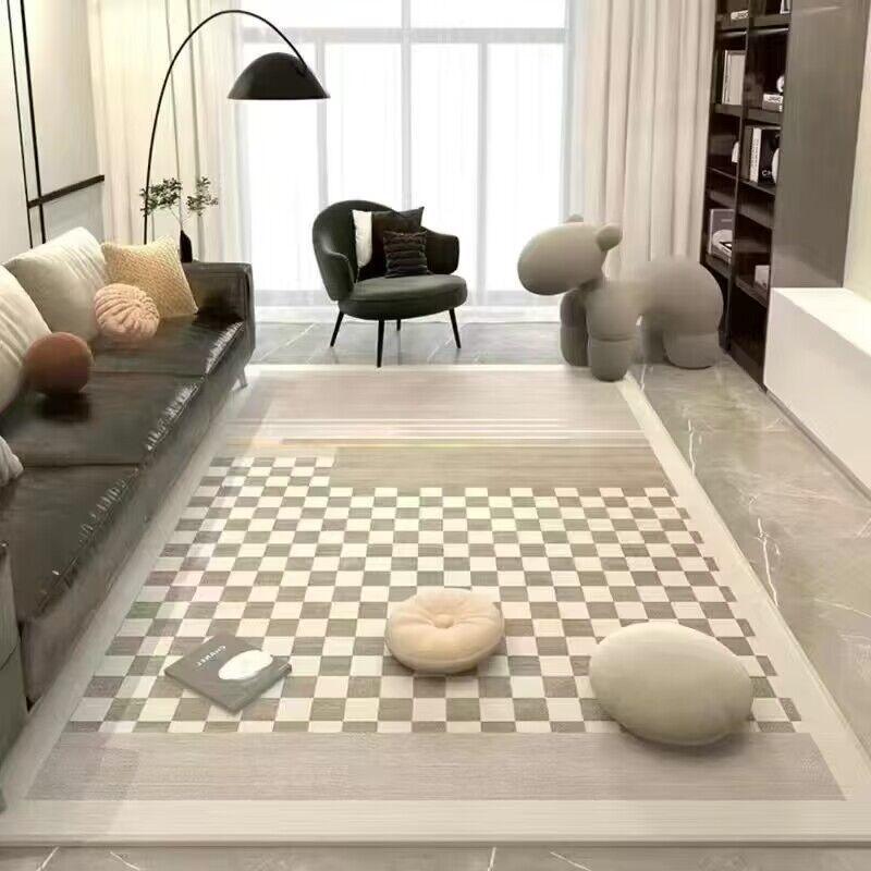 Carpetins Cream Style Light Luxury Advanced Bedroom Room Study Modern Sofa Table Carpet - Pacisia