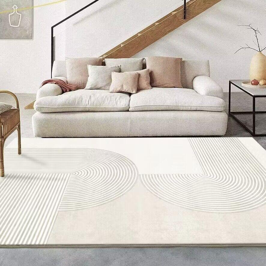 Carpetins Cream Style Light Luxury Advanced Bedroom Room Study Modern Sofa Table Carpet - Pacisia