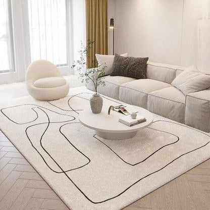 Cashmere-like Home Living Room Carpet Sofa Coffee Table Cushion - Pacisia