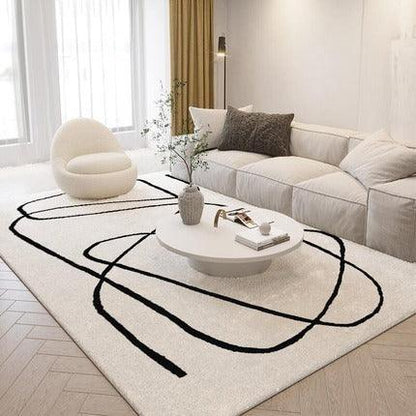 Cashmere-like Home Living Room Carpet Sofa Coffee Table Cushion - Pacisia