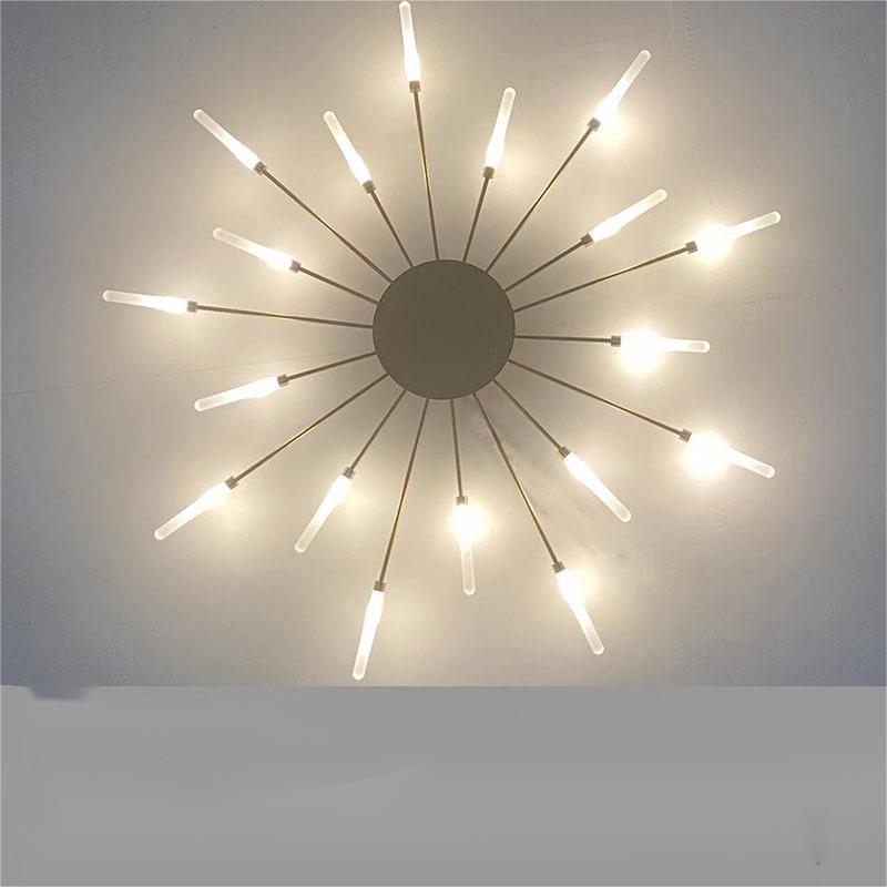 Ceiling Room Lights With Special Iron Decoration - Pacisia