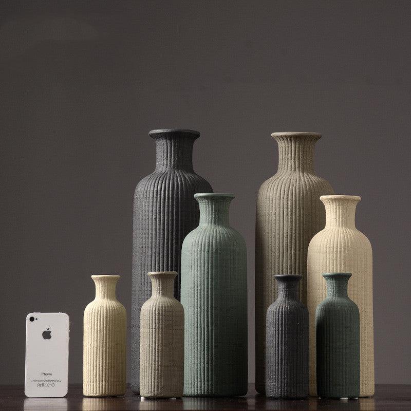 Ceramic Dried Flower Vase Decoration Home Decoration - Pacisia