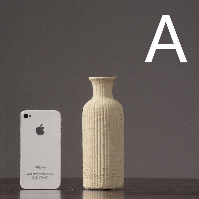 Ceramic Dried Flower Vase Decoration Home Decoration - Pacisia